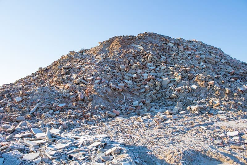 smaltimento materiali edili